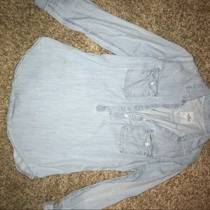 Hollister denim pullover